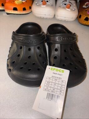 CROCS Kids Baya Clog in Black
